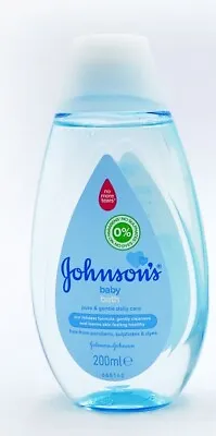 £6.95 • Buy 2 X Johnsons Baby Bath Gel Mildest Formula 200ml Paraben Sulphate & Dye Free 