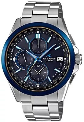 [Casio] Wristwatch Oceanus Classic Line Black Marble  OCW-T2600G-1AJF Silver  • $750