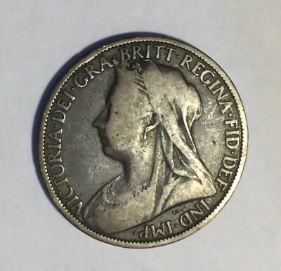 $9.75 • Buy 1899  Queen Victoria  , British One Penny Coin