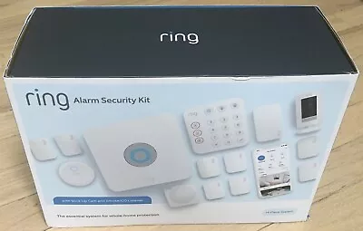 Ring Alarm Security Kit 14-Piece System With Camera & Smoke CO 2nd Generation • $170