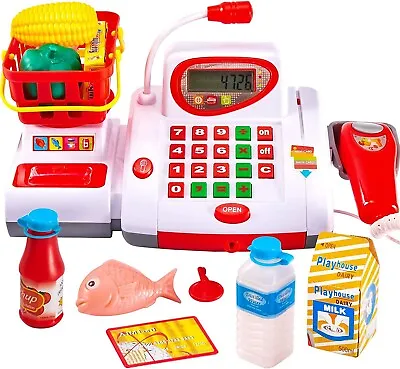 £30.29 • Buy BUYGER Childrens Kids Toy Till Cash Register Toy With Scanner Supermarket For