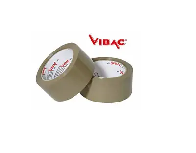 £14.70 • Buy BRAND NEW  Rolls Of VIBAC X-Strong Brown Packing Packaging Tape / BEST QUALITY 