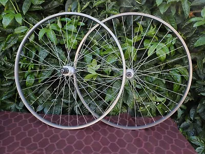 700c Araya VX-400 Hard Anodized Wheelset W/ Deore XT M770 M732 Hubs 8910 & 11 • $185