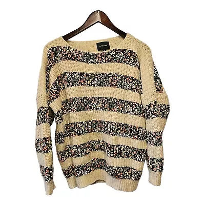 La Fee Verte Textured Confetti Sweater Anthropologie SMALL • $19.99