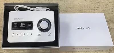 Universal Audio Apollo Solo Desktop Thunderbolt 3 Audio Interface • $399.95