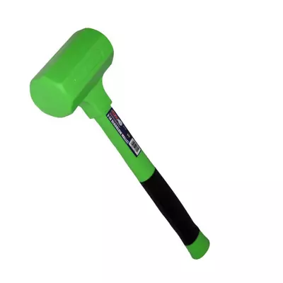 3 Lbs. Deadblow Mallet Rubberized Plastic Steel Head Rubber Handle Heavy Duty • $20.98