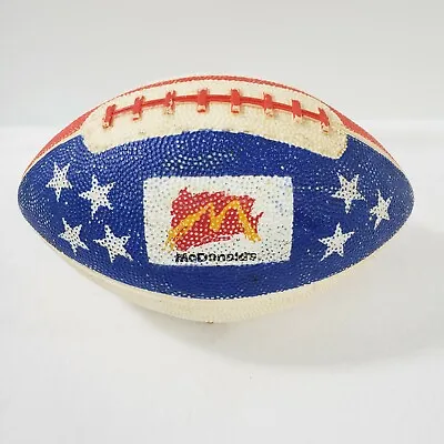 McDonald's Football Toy Red White And Blue 1991 8  Vintage Team Premium  • $9.12