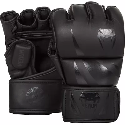 Venum Challenger MMA Training Gloves - Matte/Black • $39.75