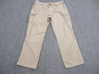 5.11 Tactical Pants Mens 44 Beige Khaki Cargo Pockets Work Wear Outdoors 44X30 • $28.85