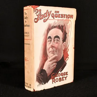 1922 The Lady In Question And Other Stories George Robey Uncommon Dust Wrapper • £110.50