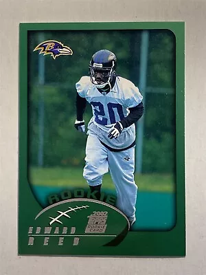 ED REED Ravens 2002 Topps #353 Rookie Card RC (F6) • $8
