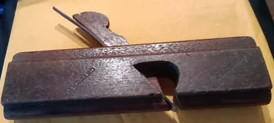 Antique Moulding Hand Plane - Cove - Stamped  J.W.Brand  - 9.5 Inches Long • $9