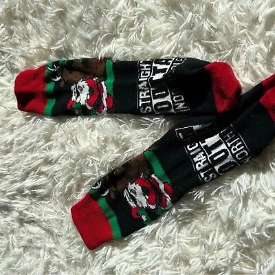 Christmas Socks Straight Outta North Pole • $12