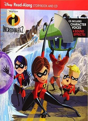 £75 • Buy Incredibles 2 Read-along Storybook And Cd By Disney Books,Disney Storybook Art 