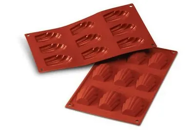 £8.50 • Buy Silicone Cake Mould Shells 68mm X 45mm X H17mm 9 X 30ml Pieces Madeleine Soap