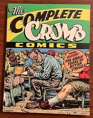 The Complete Crumb Comics Volume 1 Fantagraphics 1st Edition 1987 R. Crumb Groth • $19.50