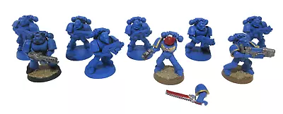 Warhammer 40k Space Marines Tactical Squad Ultramarines • $24.88