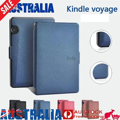 $18.56 • Buy Anti-Drop Solid PU Leather Smart Origami Case Cover For Amazon Kindle Voyage 6''