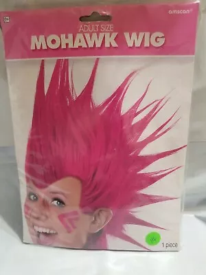 $12 • Buy Mohawk Pink Wig Adult #116