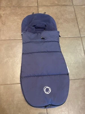 £40 • Buy Bugaboo Universal Footmuff - Classic Navy Blue - Cameleon Fox Donkey Buffalo Bee