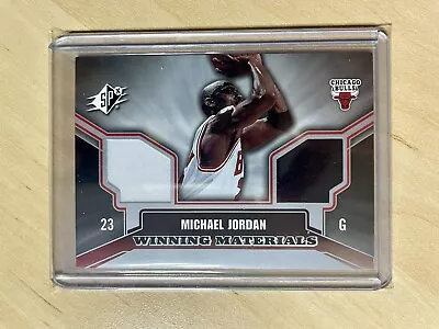 2005-06 SPX Winning Materials Michael Jordan Game Used Jersey And Warmup WM-MJ💎 • $625