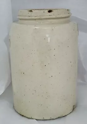 Antique 1899 Patent Macomb Pottery Co. Stoneware Canning Jar - No Lid • $77.95