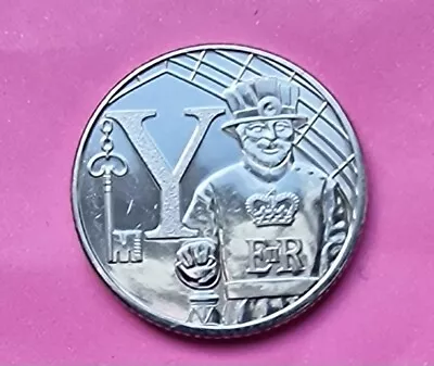 Y 2018 10p Coin YEOMAN • £2.85