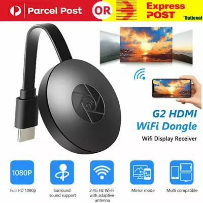 WiFi Display Dongle TV Stick Full 1080P Chromecast HDMI Miracast DLNA TV AU • $20.45