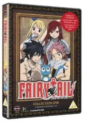 Fairy Tail: Collection 1 DVD (2013) Shinji Ishihira Cert PG 4 Discs Great Value • £4.60