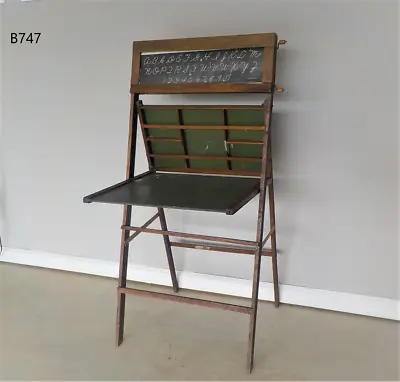 Vintage Valentine Glascock Easel School Desk RARE • $124.99