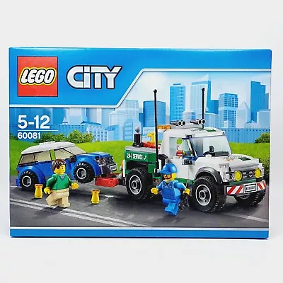 LEGO 60081 City Pickup Tow Truck Roadside Recovery Motorist Mechanic Car Vehicle • $79.99