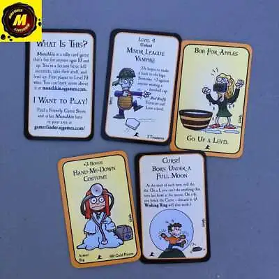 Munchkin: Halloween Promo Cards (x4+1) - #47584 - Board Games • $1.03