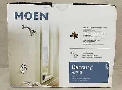 MOEN 82910 Banbury 1-Handle 1-Spray Tub And Shower Faucet Chrome  • $59.99