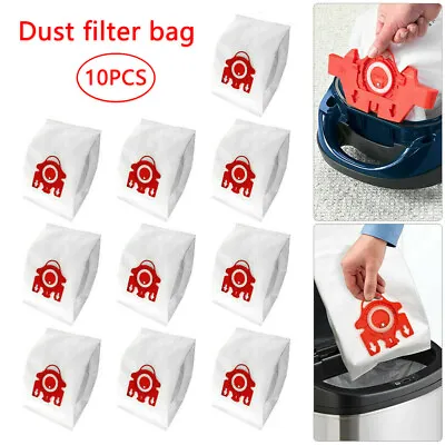 10Pack Dust Bags Vacuum Cleaner Filter Bag For Miele FJM Series Vacuum Cleaner • $13.98
