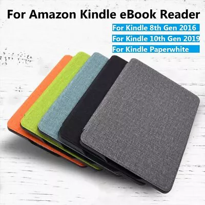Case Leather Cover Protective Shell For Kindle 8/10th Gen Paperwhite 1/2/3/4 • $17.58