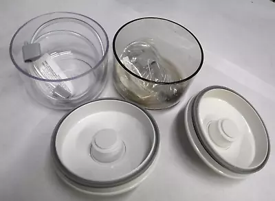 $20 • Buy Snail Food Preserver Vacuum Seal Container Cannister 25 Oz Set Of 2 Ky-123 X11
