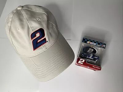 Rusty Wallace NASCAR Vintage Lot Chase Authentics Cotton Cap Ornament Card • $19.99