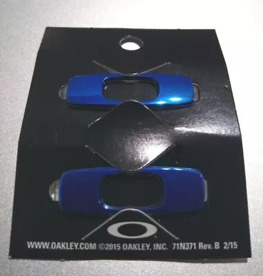 Oakley Batwolf Sunglasses Replacement Icons Attachments Pair Team Blue New  • $22.99