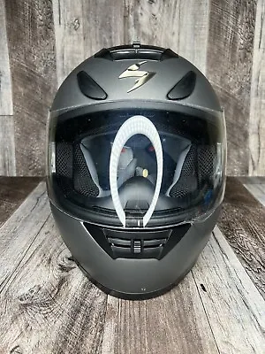 Scorpion EXO-700 Gray MATTE Full Face Motorcycle Helmet Sz S Snell M2005 KDF-10 • $54.90