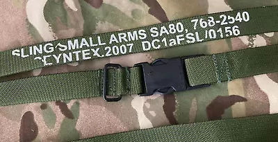 British Army Rifle Sling SA80 Green 2007 Genuine Issue • £8.99