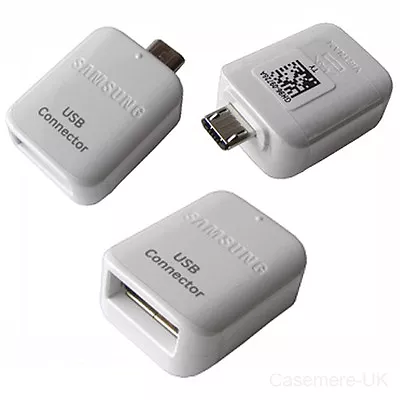 Samsung Adapter Micro USB To USB Adapter OTG For  Galaxy Tab 4 10.1  SM-T530 • £2.99