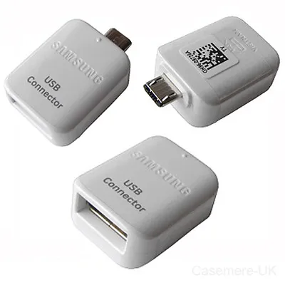 Samsung Galaxy Micro USB To USB Tab 4 10.1  OTG Adapter • £2.99