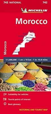 Morocco - Michelin National Map 742 Map Michelin National Maps 742 • £8.97