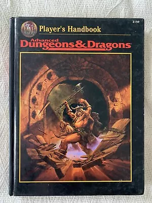 Advanced Dungeons & Dragons Player's Handbook TSR 1995 2159 Hard Cover • $25