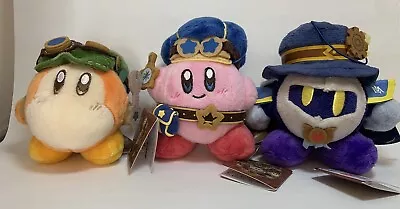 Kirby's Dreamy Gear Kirby Waddle Dee Meta Knight Plush Mascot 3 Set Nintendo • $72.39