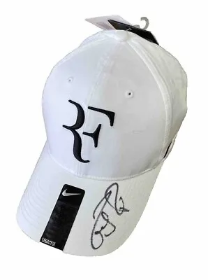 Roger Federer Signed Autographed Nike RF Legacy 91 Dri Fit Tennis Hat  NWT • $2452.48