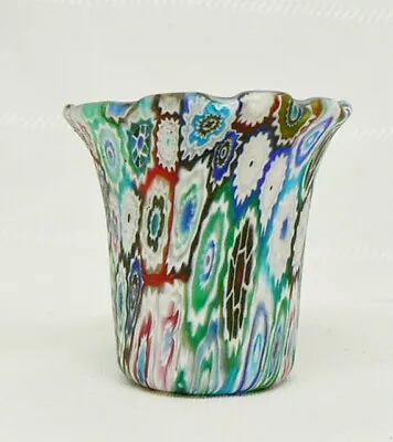 Mille Fiore Glass Toothpick Holder • $75