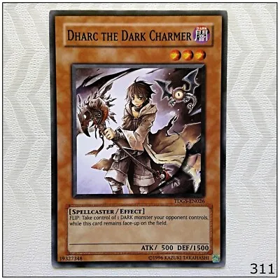 Dharc The Dark Charmer - TDGS-EN026 - Common 1st Edition Yugioh • £1.57