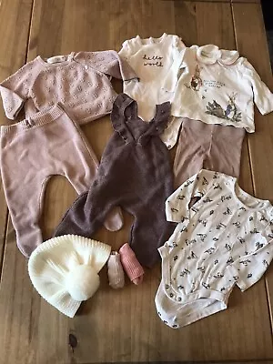 Baby Girl Neutral Bundle 0-3 Months From Zara  TU Mamas&papas • £6.50