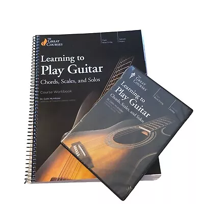 Learning To Play Guitar DVD & Book The Great Courses Music Homeschool Education • $39.62